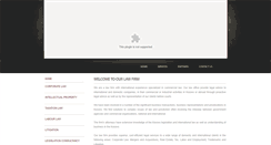 Desktop Screenshot of lawfirm-iot.com